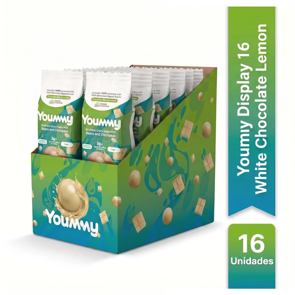 EN White Chocolate Lemon Display x16
