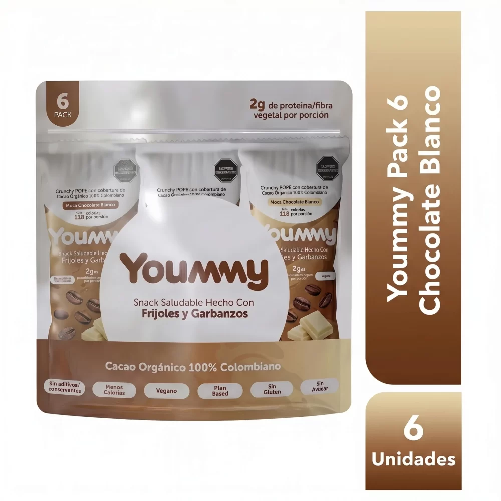 ES Moca Chocolate Blanco Display x6